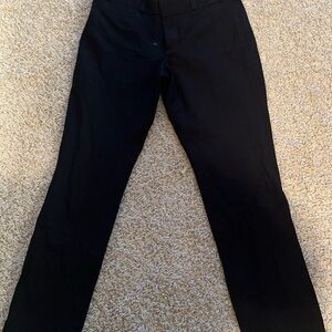Banana Republic Black and Red Trousers